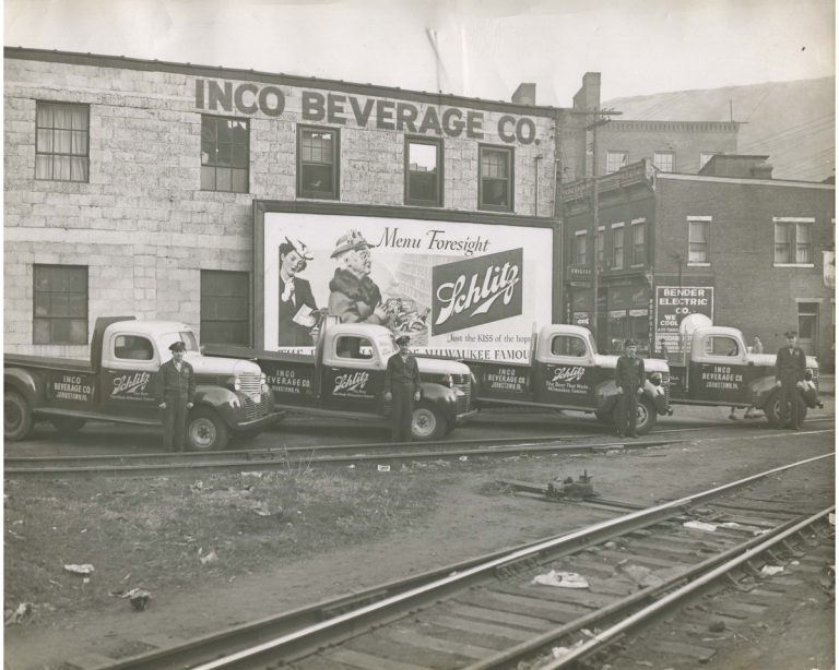 Driver team 1940s Johnstown location