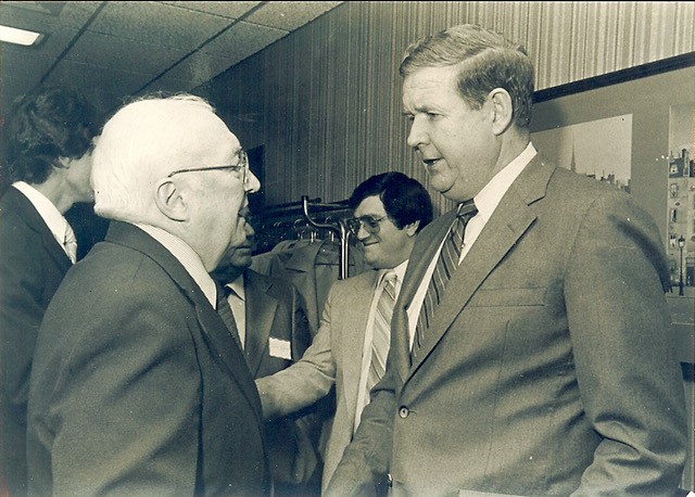 Joe Incardona and Congressman John P. Murtha.